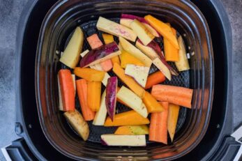 Air Fryer Roasted Vegetables (use Any Veggies) | Love Food Not Cooking