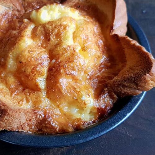 Air Fryer Cheesy Toast Quiche