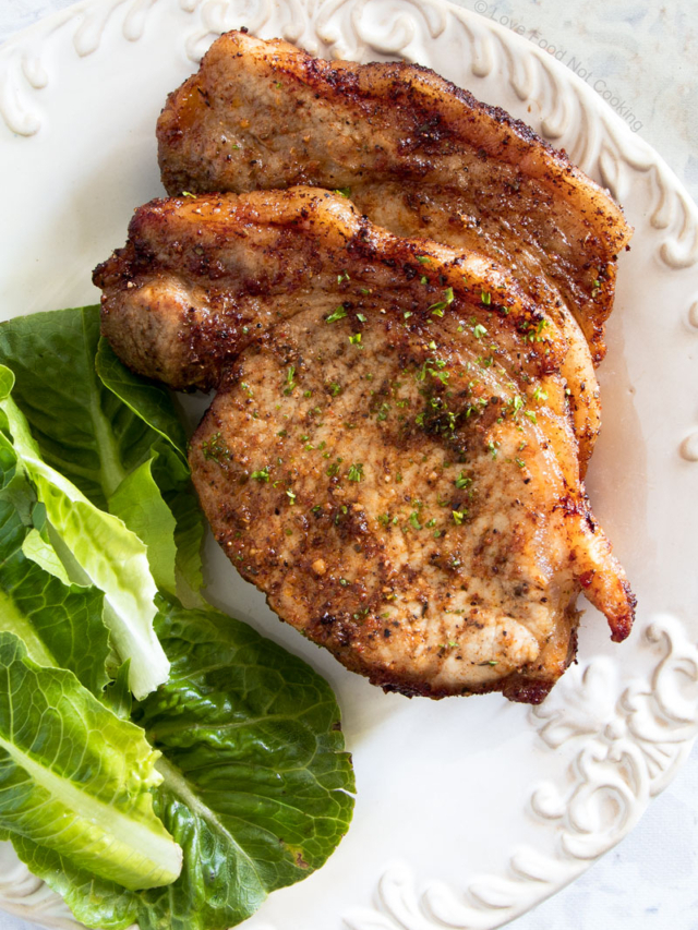 How to Cook Pork Chops in the Air Fryer!