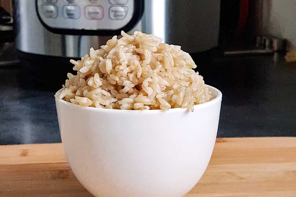 Instant Pot Brown Rice Love Food Not Cooking