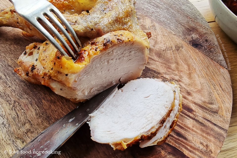 Air Fryer Half Chicken Love Food Not Cooking