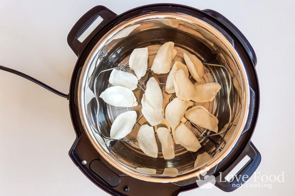 Instant Pot Frozen Dumplings Love Food Not Cooking