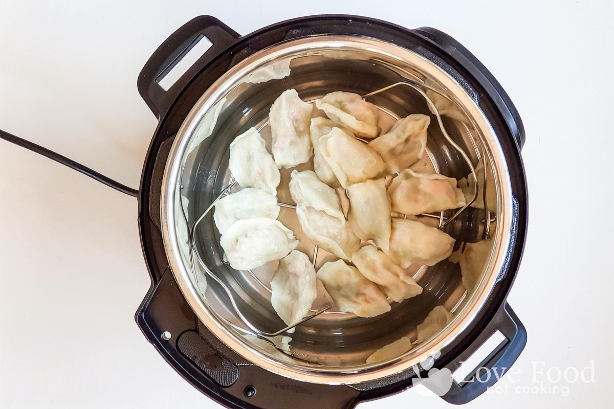 Instant Pot Frozen Dumplings Love Food Not Cooking