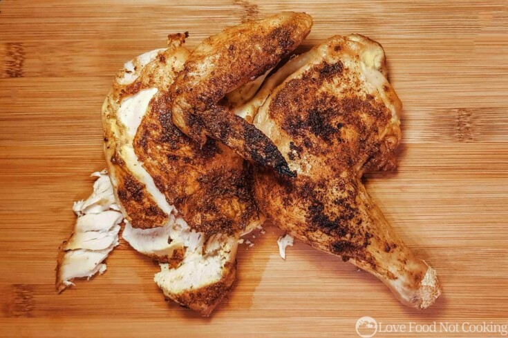 Air Fryer Half Chicken