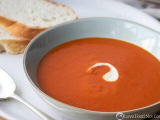 Tomato soup with canned tomatoes