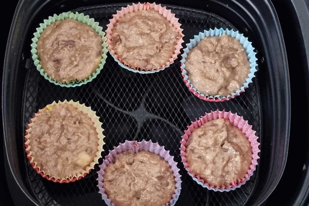 Air Fryer Banana Muffins Love Food Not Cooking