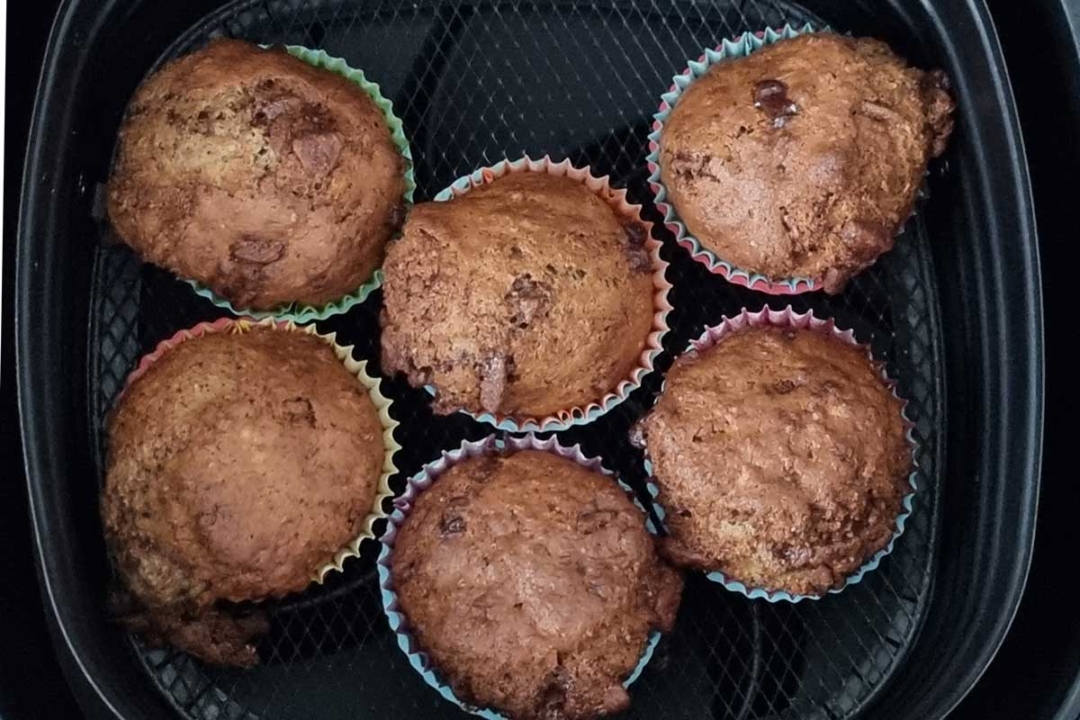 Air Fryer Banana Muffins Love Food Not Cooking