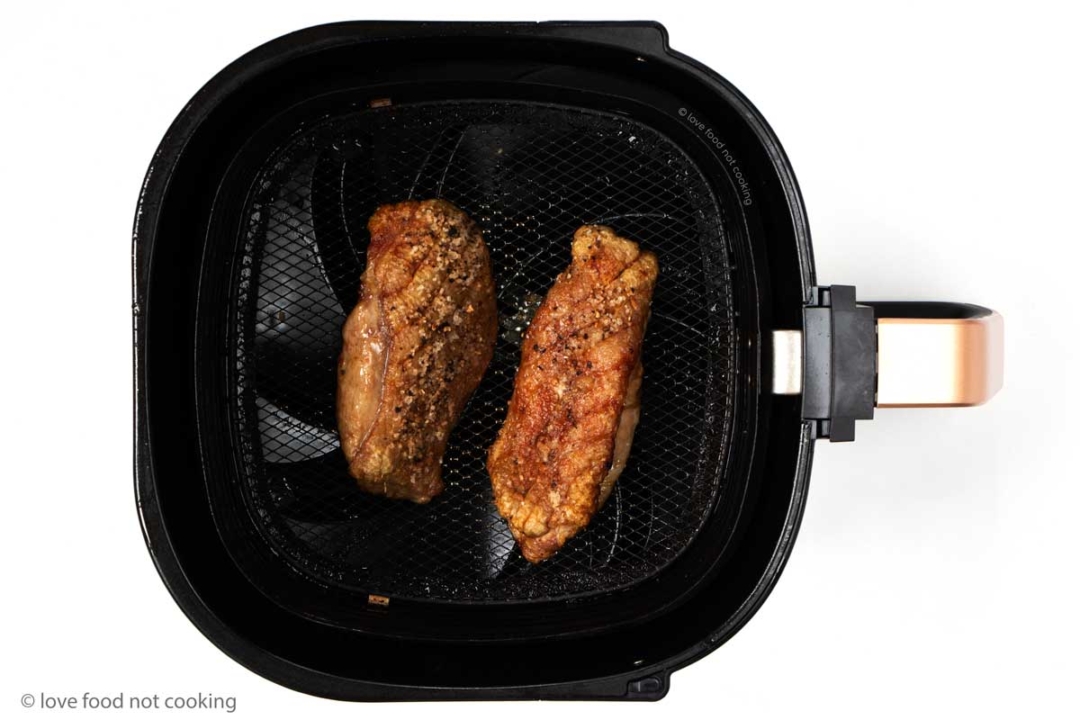 Crispy Air Fryer Duck Breast Love Food Not Cooking