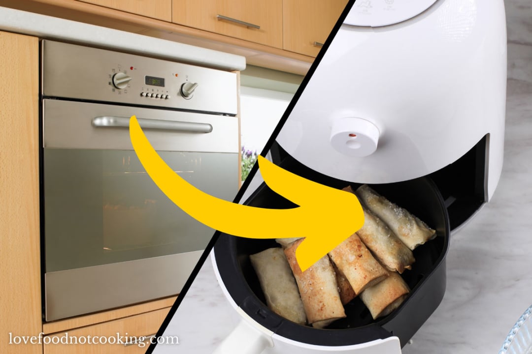 Air Fryer Calculator Oven to Air Fryer Conversion (times & temp