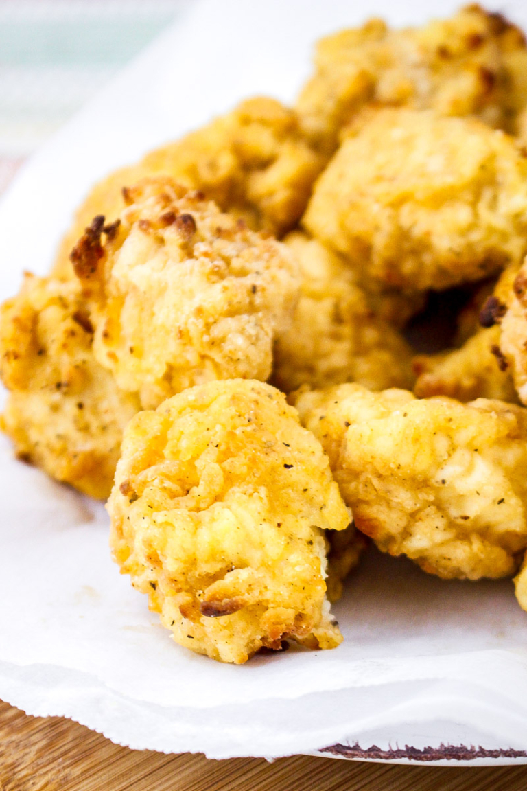 Crispy Homemade Air Fryer Chicken Nuggets Love Food Not Cooking