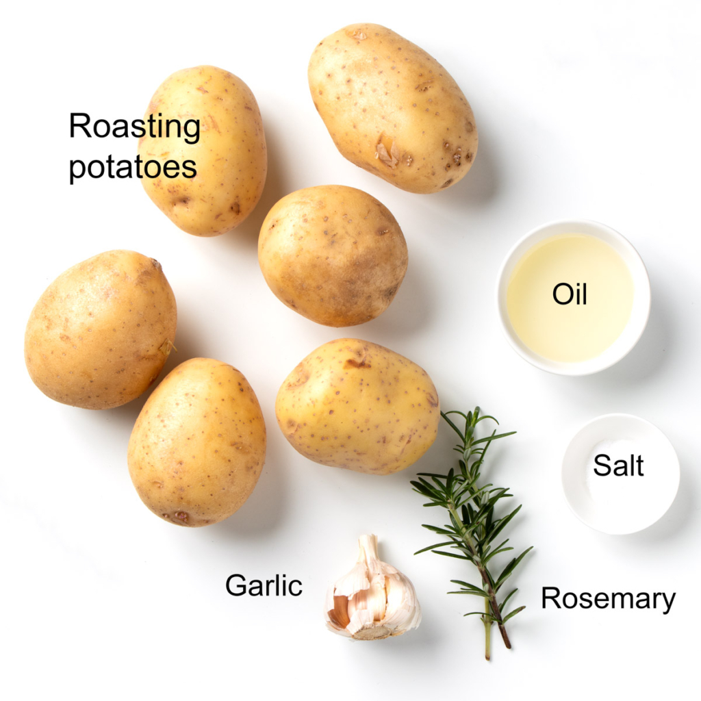 Crispy Air Fryer Roast Potatoes (easy recipe!) Love Food Not Cooking