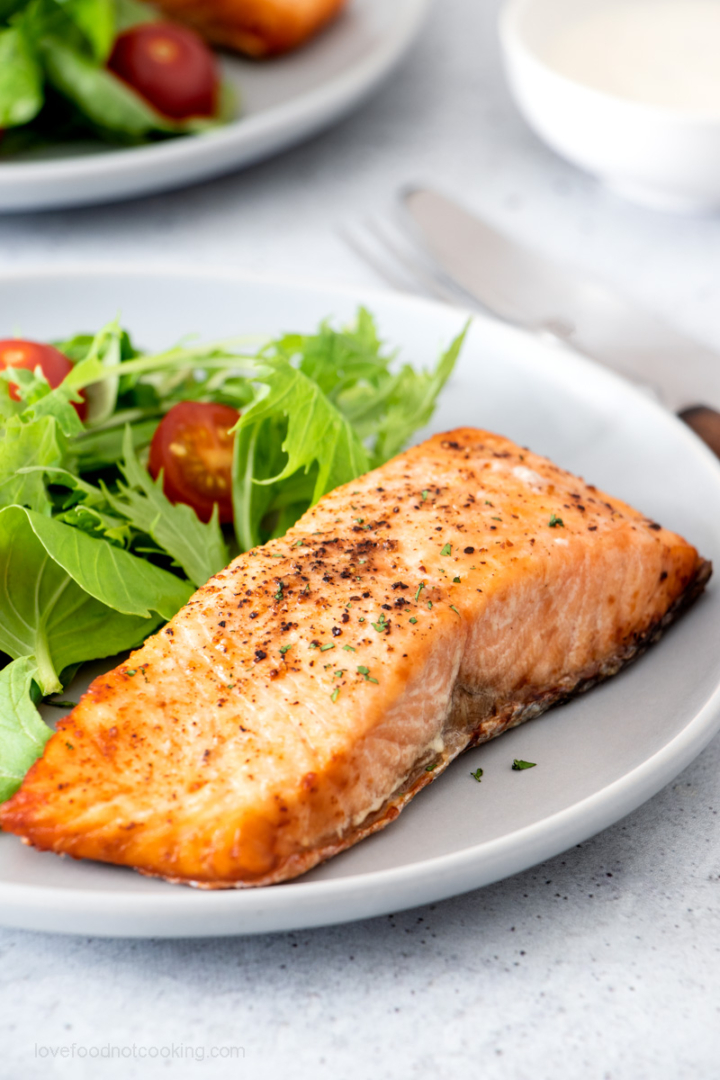Air Fryer Salmon | Love Food Not Cooking