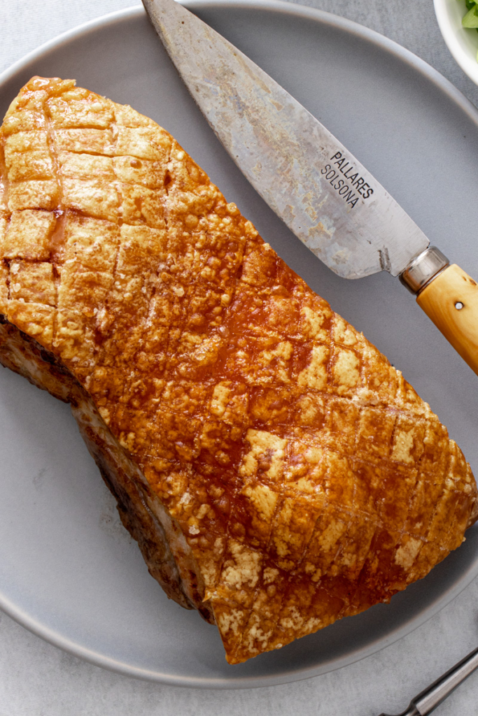 Crispy Air Fryer Pork Belly Love Food Not Cooking