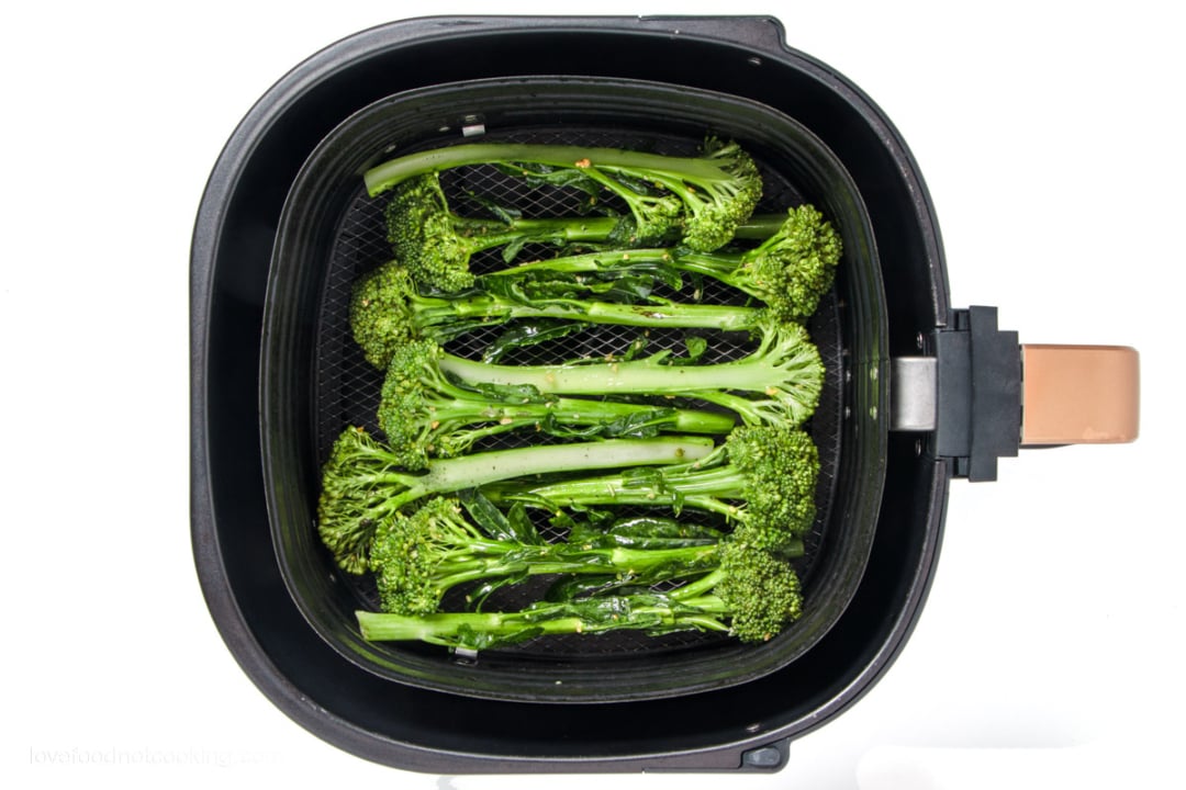 Air Fryer Broccolini Love Food Not Cooking