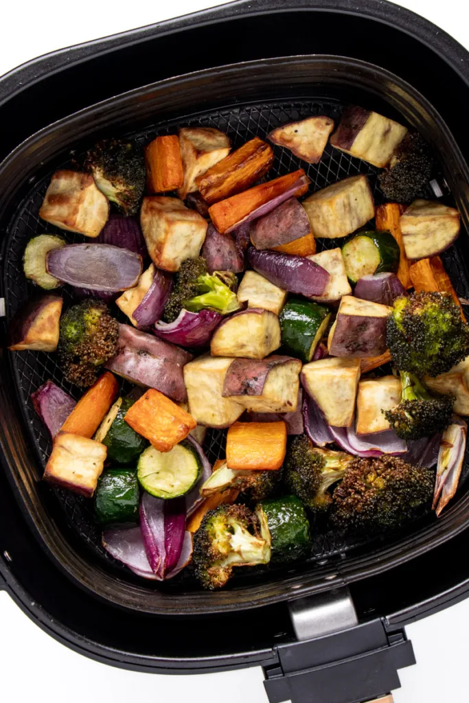 Air Fryer Roasted Vegetables Love Food Not Cooking Air Fryer Roasted Vegetables Love Food Not Cooking
