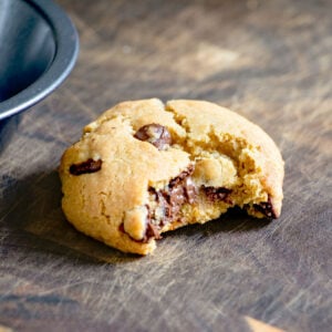 Air fried frozen cookie.