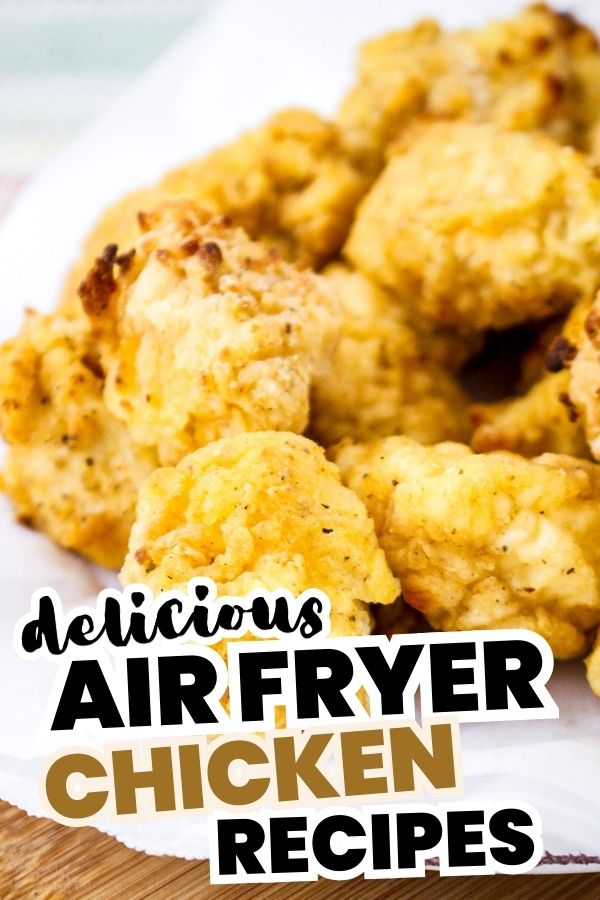 Crispy chicken nuggets.