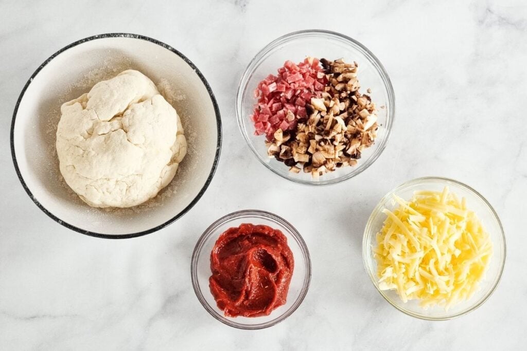 Ingredients flat-lay.